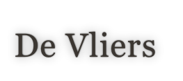 De Vliers